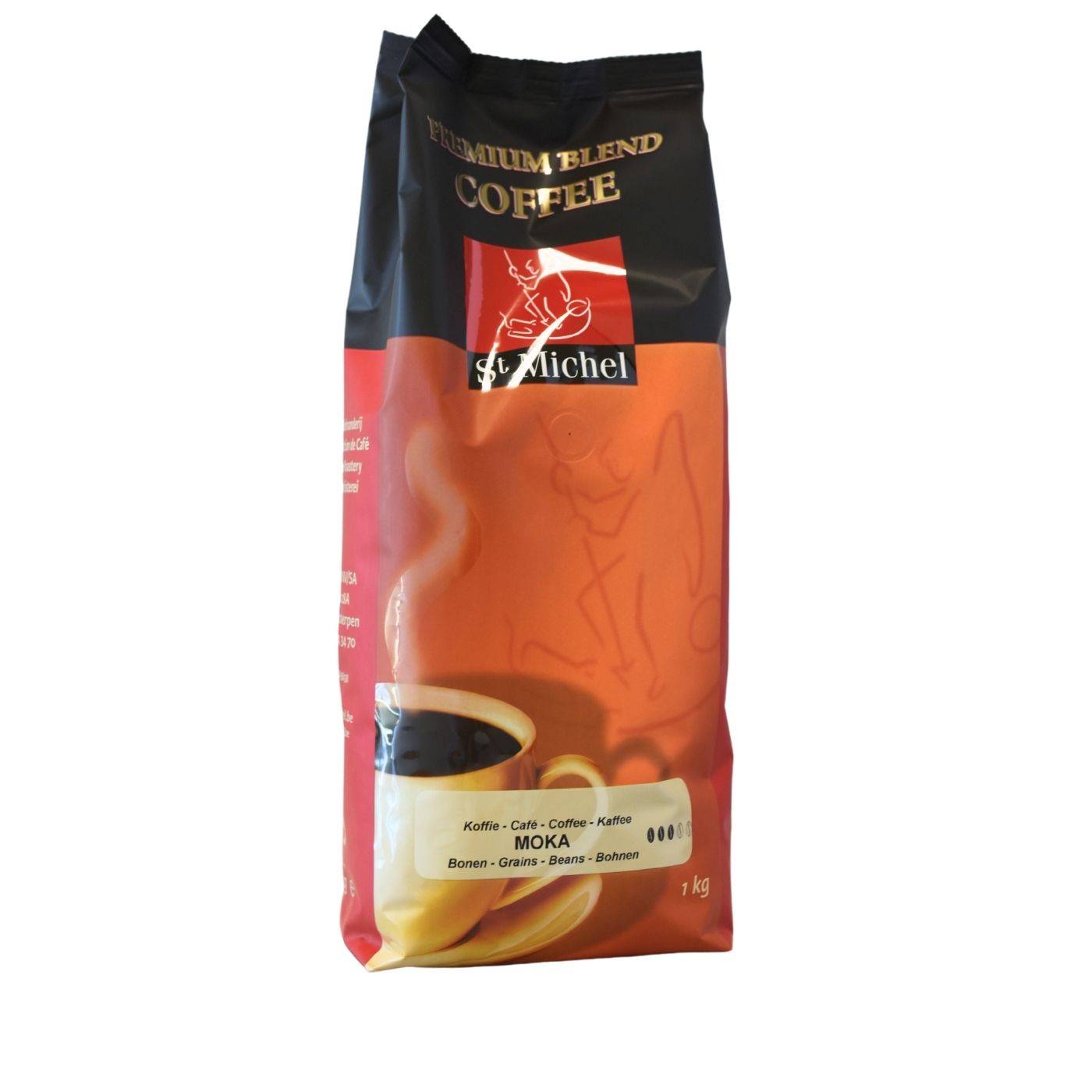 Moka koffiebonen St. Michel